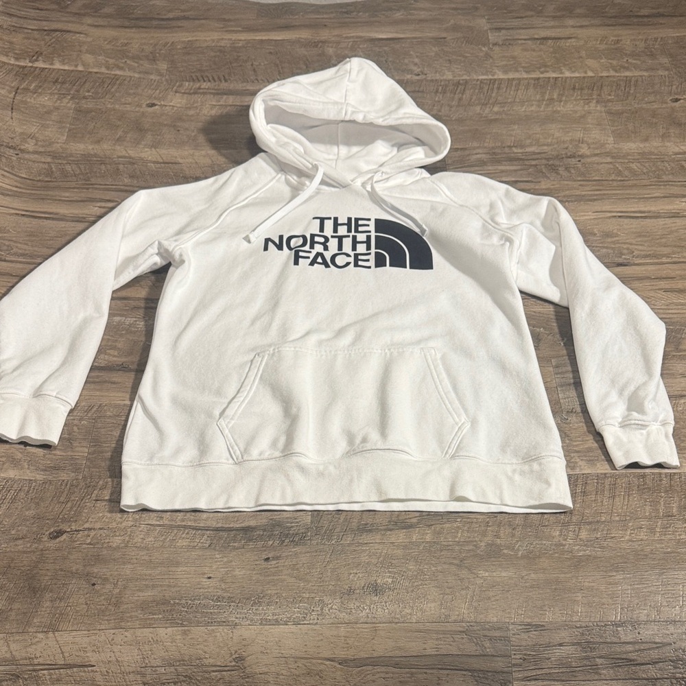The North Face Women’s White Pullover Hoodie - Size XL